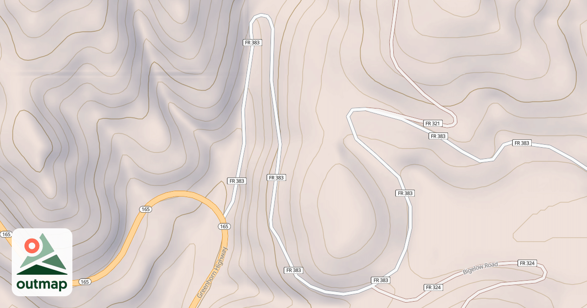 Map of DITCH CREEK
