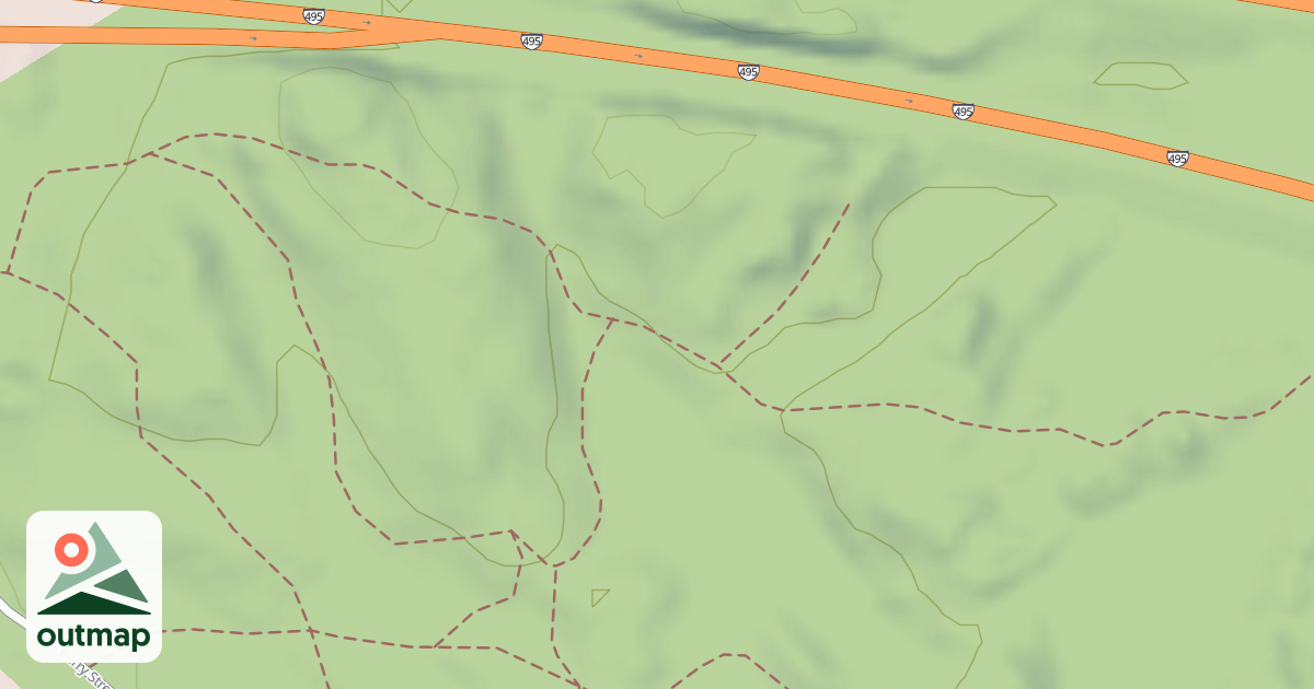 Map of USGS National Digital Trails 22a6bce3-f925-4097-b070-95e50f14e668