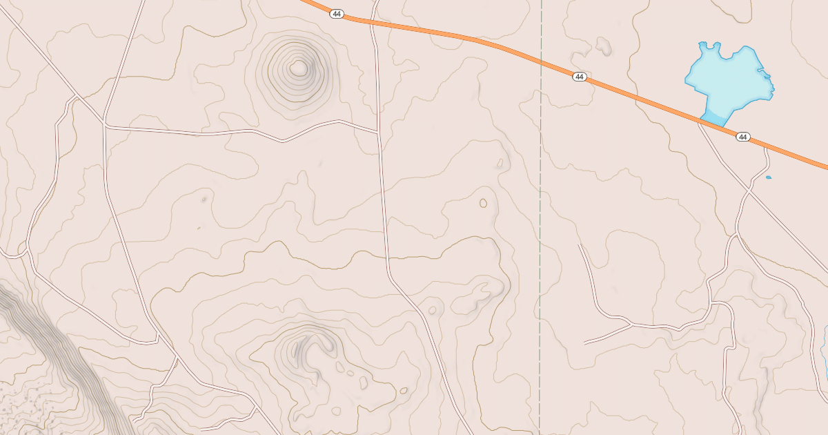Map preview of BUTTE CREEK