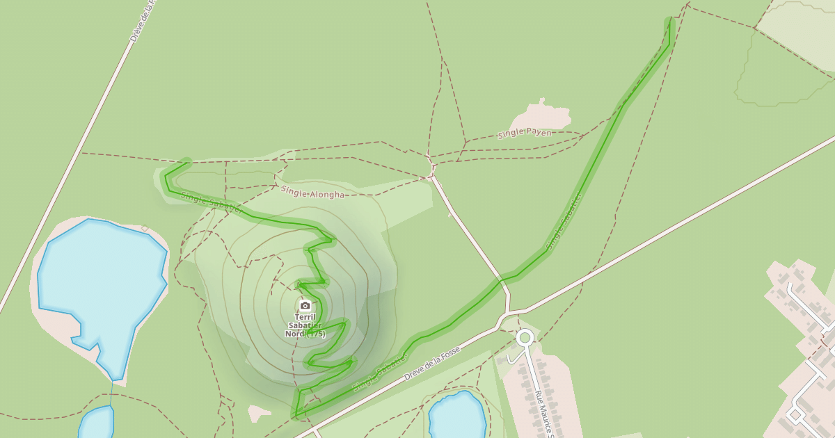Map preview of Single Sabatier