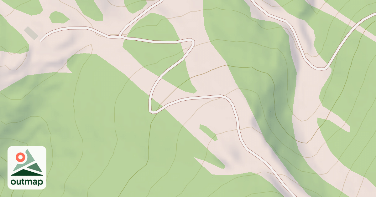 Map of Upper Powder Bowl