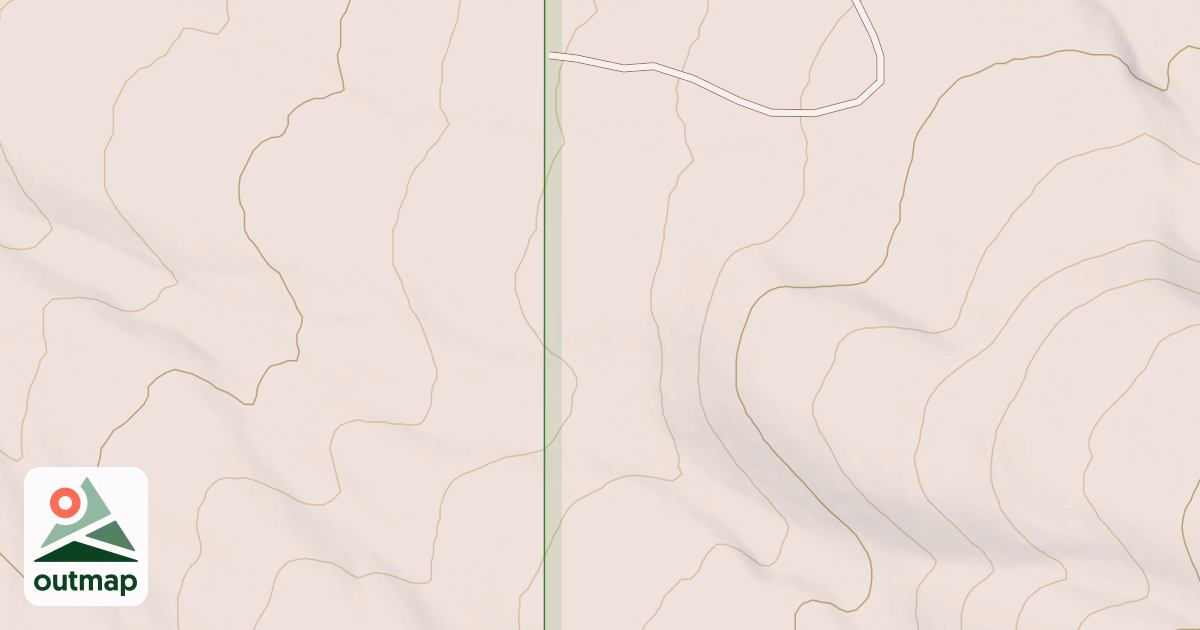 Map of ALLES CREEK SPUR B