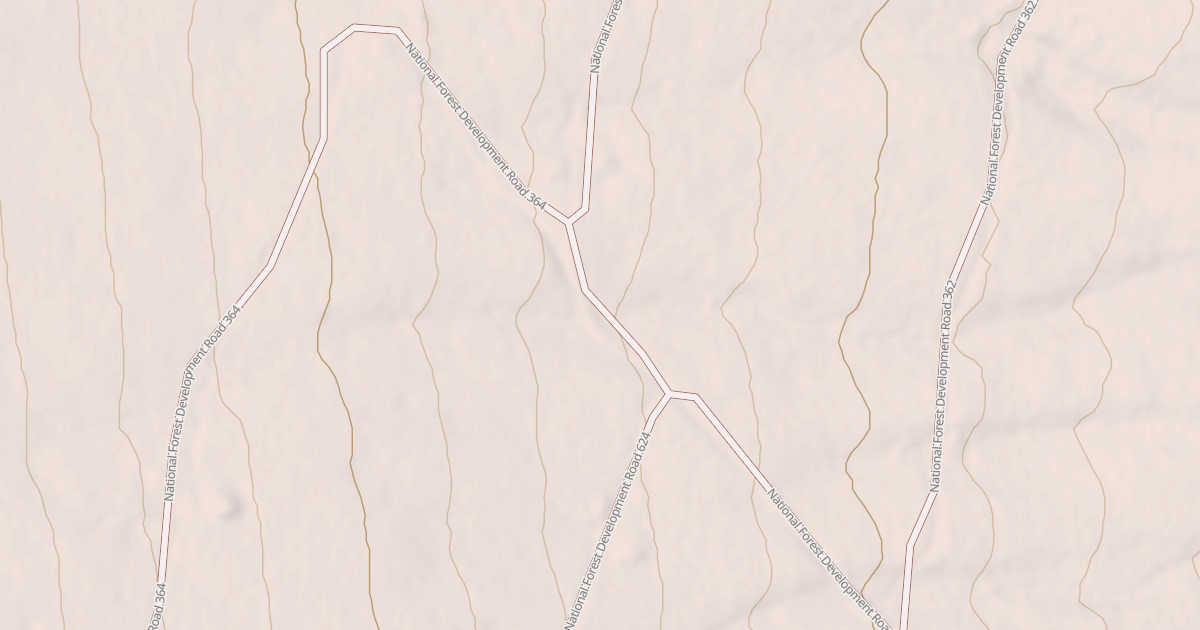 Map preview of USFS National Forest System Roads {EC8CB17F-EB30-4B69-8A85-93A82D7CBFC0}