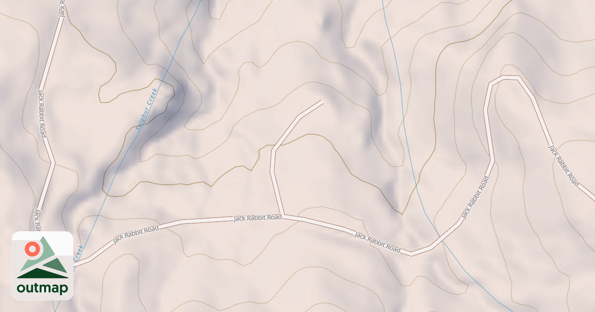 Map of JACK RABBIT