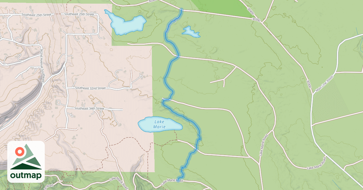 Map of Golden Spike