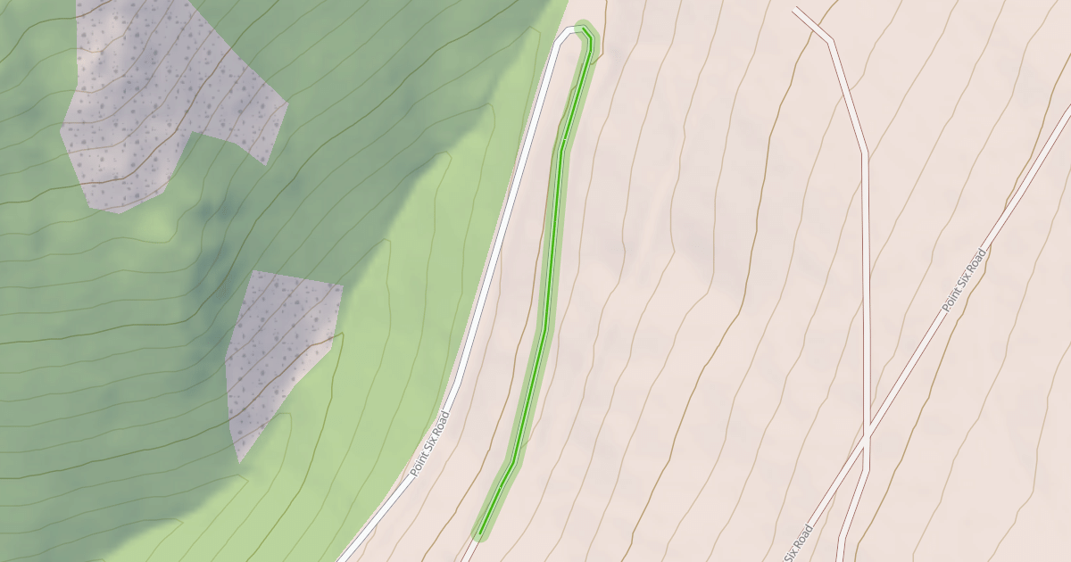 Map preview of Point Six Road