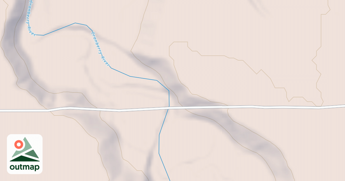 Map of Bergland Snowmobile #12