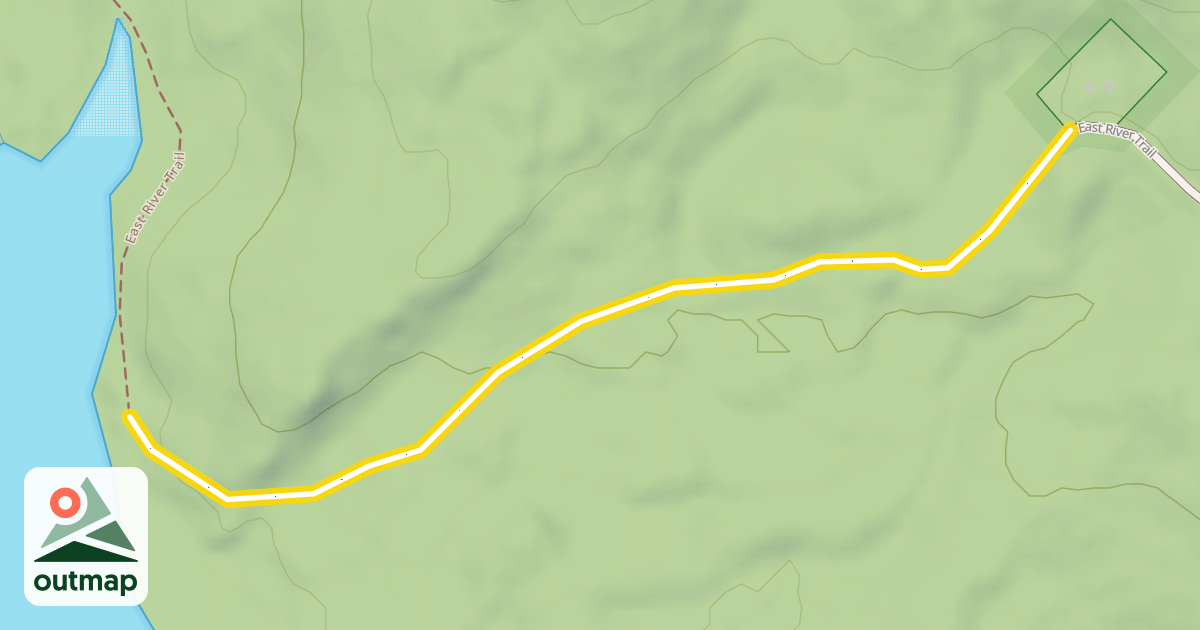 Map of East River Trail