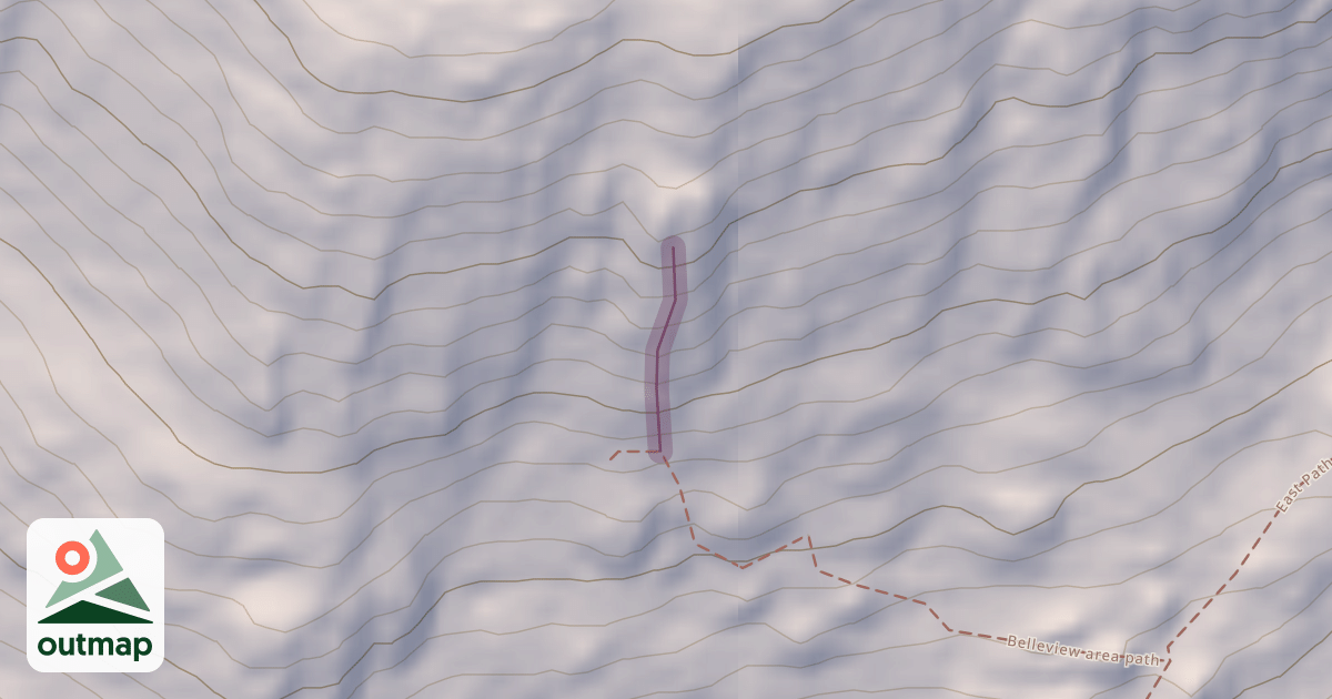 Map of Climbing Site