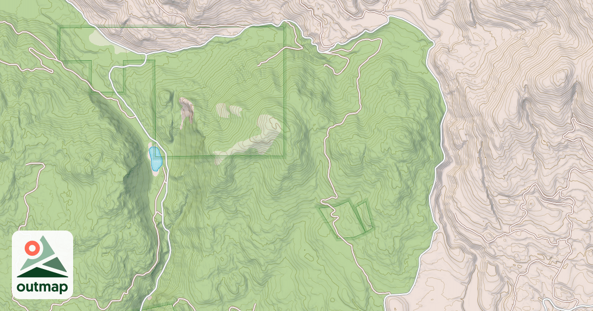 Map of DEEP CREEK