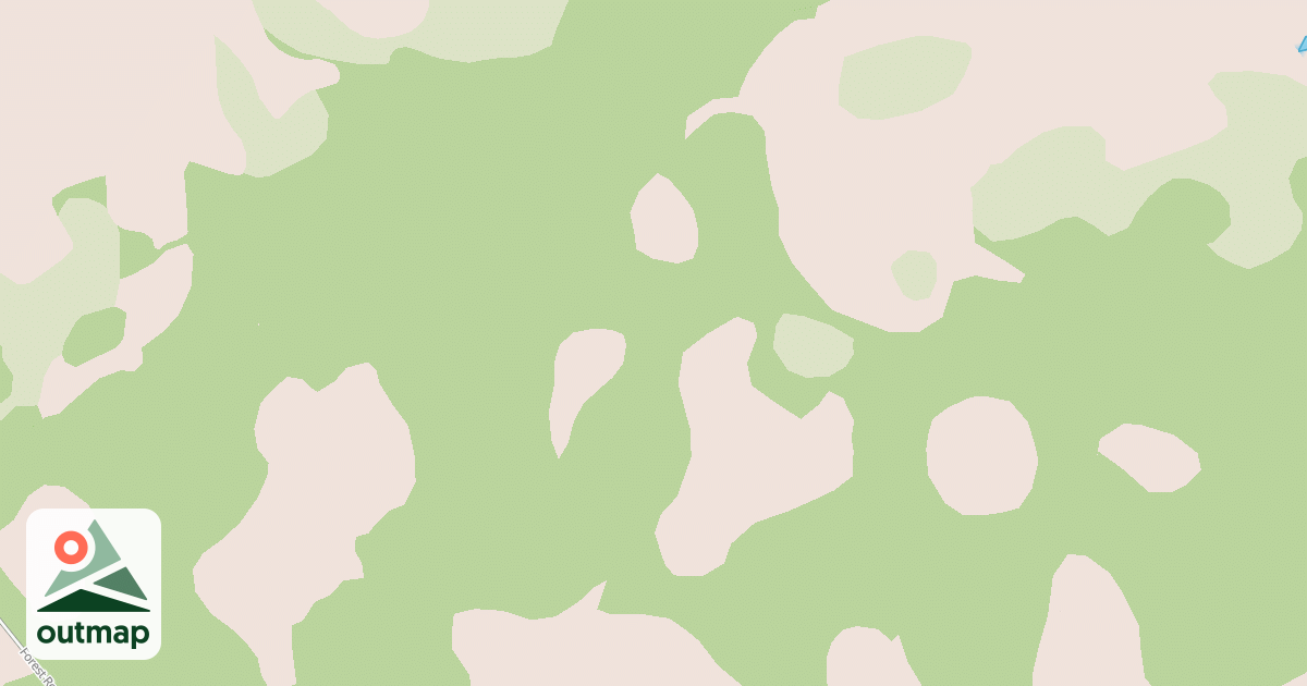 Map of USFS Motor Vehicle Use Map Roads {67FA0608-B81C-46A4-BC09-3D597B3B65D0}
