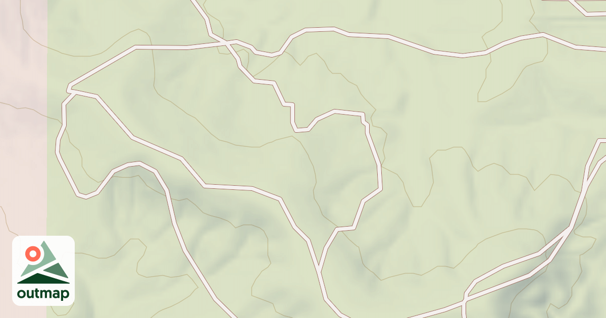 Map of Interlake State Recreation Area Trails