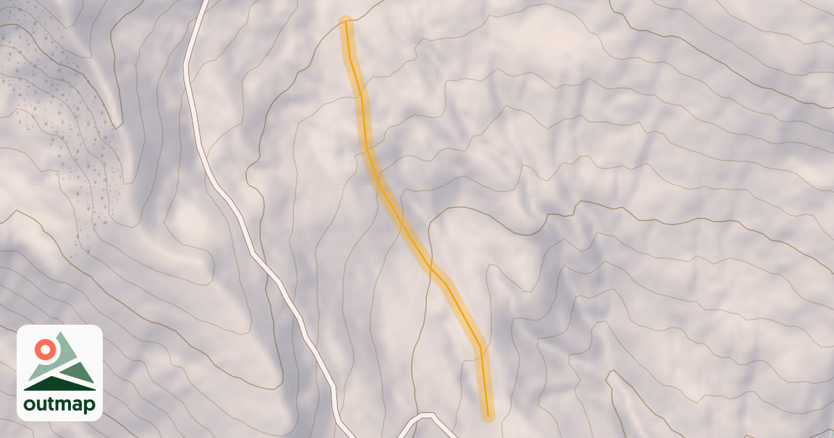 Map of Renard Hors Piste