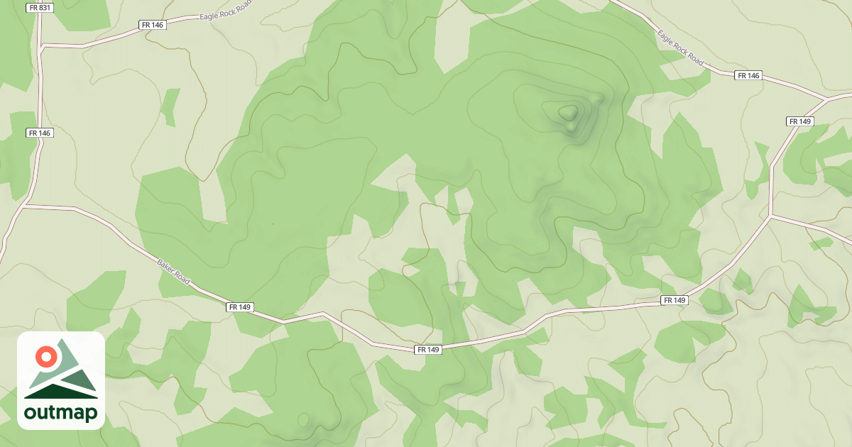 Map of BAKER