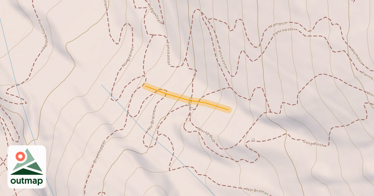 Map of Hoot Brown Terrain Park