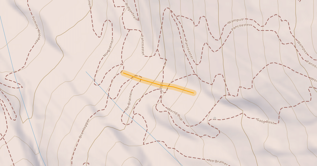 Map preview of Hoot Brown Terrain Park