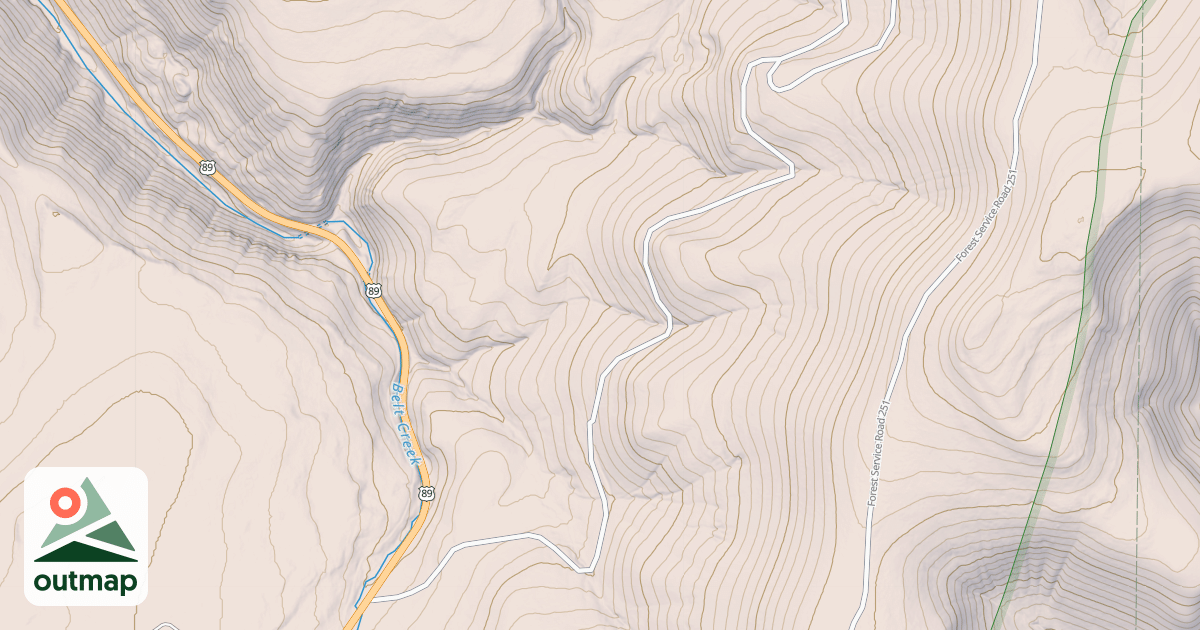 Map of CHAMBERLAIN