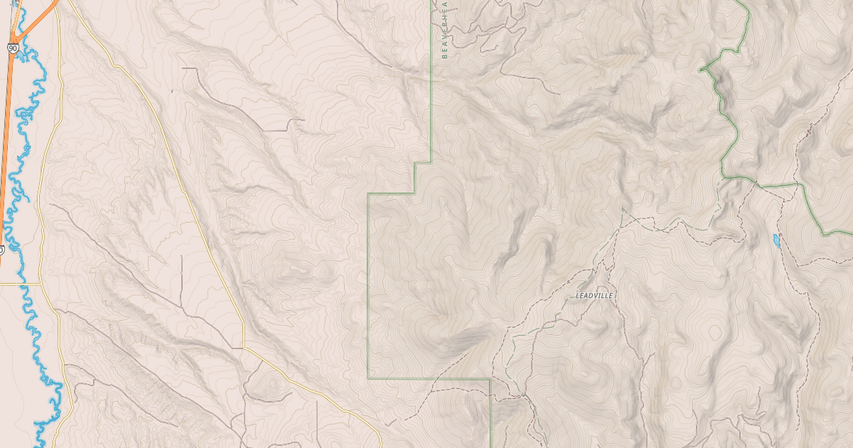 Map preview of SPRING EMERY SNOWMOBILE RT
