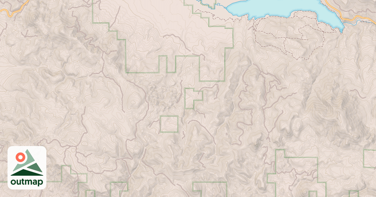 Map of Skyline 11 Road Snowmobile