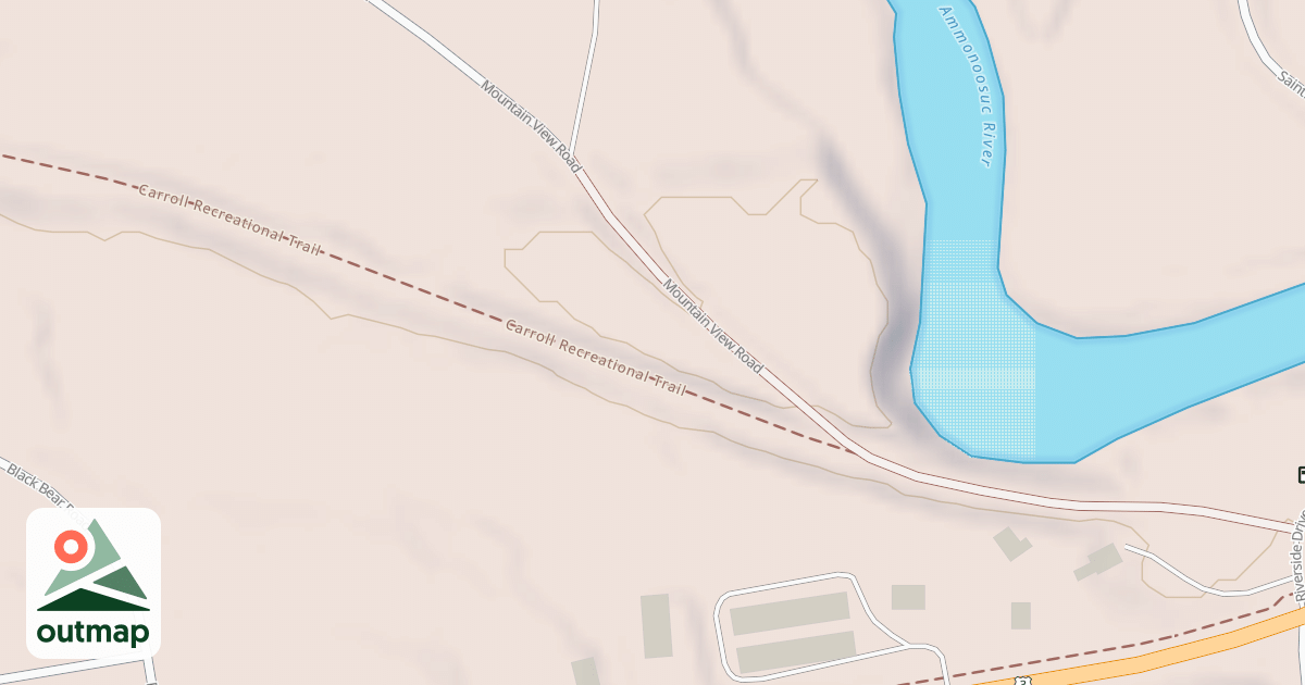 Map of Carroll Rec. Trail