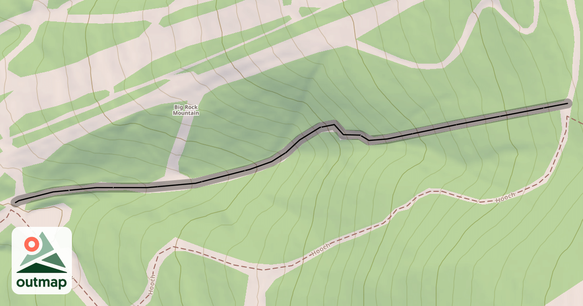 Map of Chair Trail