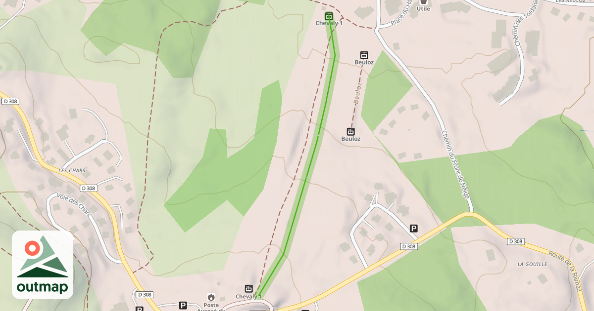 Map of Chevaly