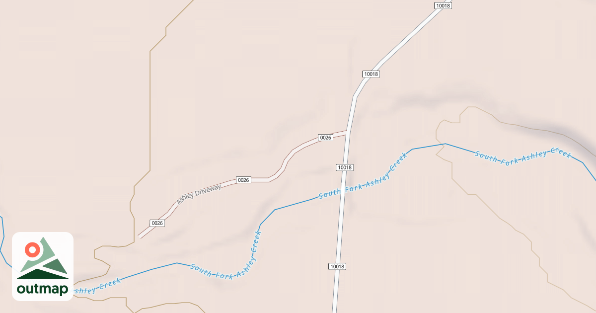 Map of ASHLEY DRIVEWAY