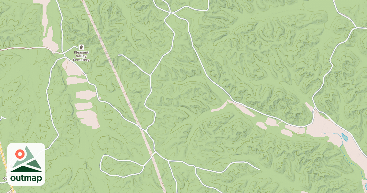 Map of JENNY RIDGE ROAD