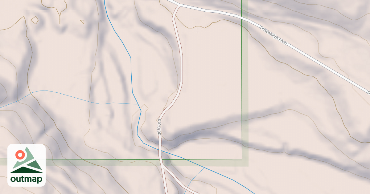 Map of USFS Motor Vehicle Use Map Roads {60345F8C-5A27-444B-A288-90224D448C0B}