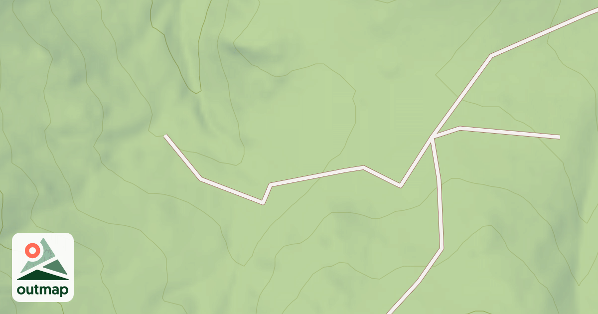 Map of BIG JOHN MOUNTAIN SPUR