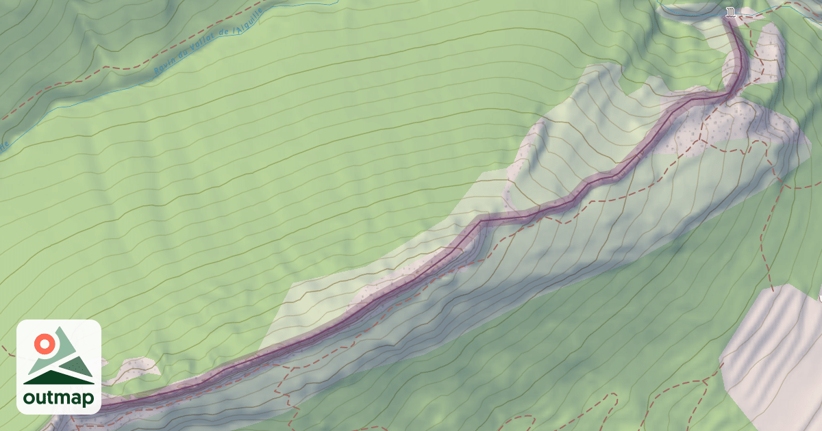Map of Climbing Site