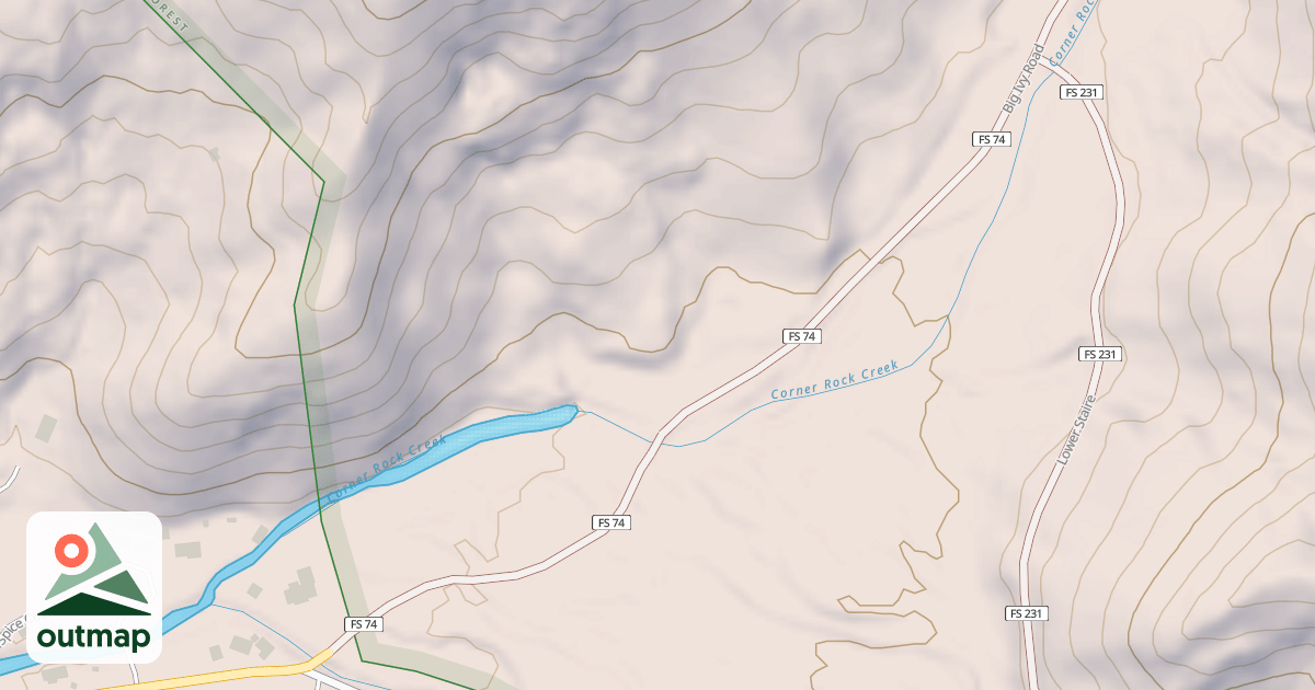 Map of BIG IVY