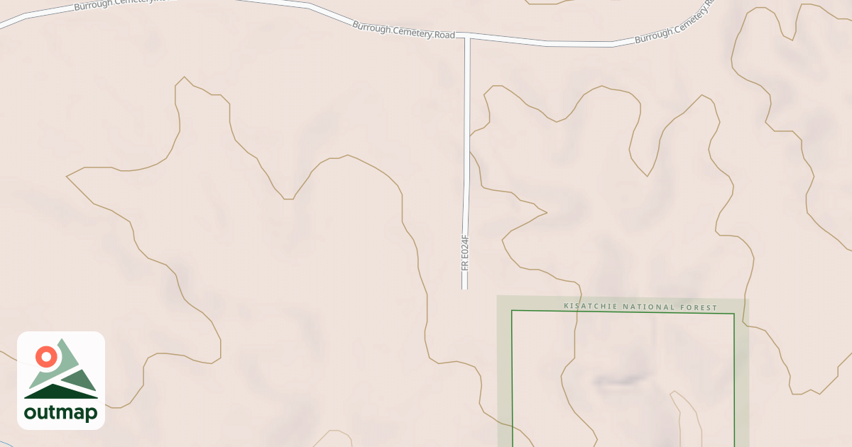 Map of USFS Motor Vehicle Use Map Roads {2D6198FA-D07D-4A69-BC1D-D0651CDC73ED}
