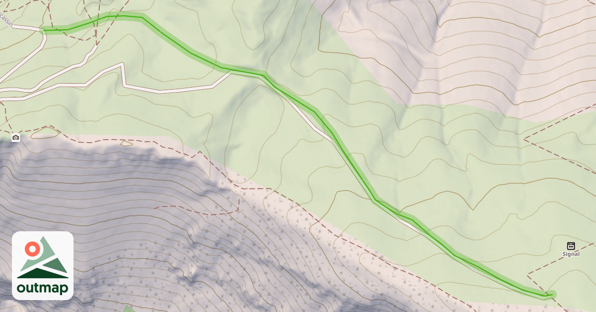 Map of Les Carlines