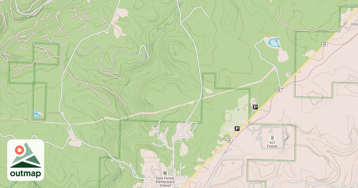 Map of Snowmobile Connector #9