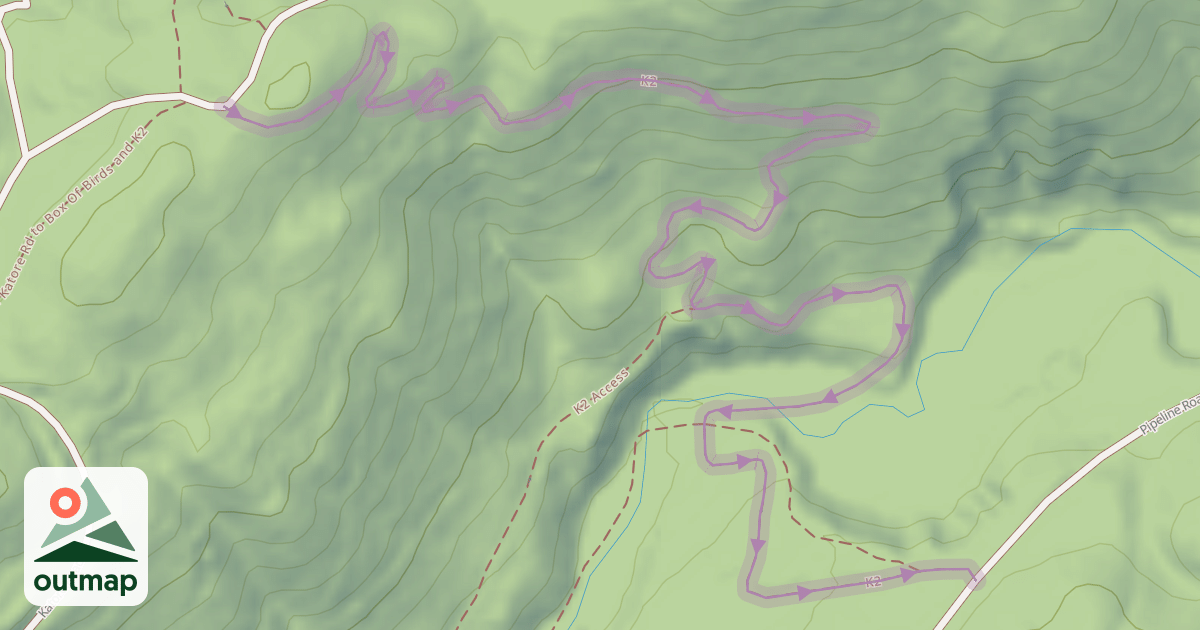 Map of K2