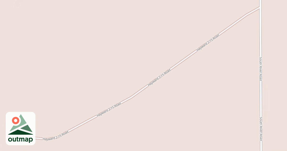 Map of HAYWARD 2-15