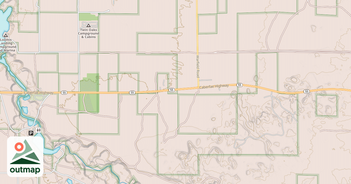 Map of Manistee Smt Spur1 Dnr6