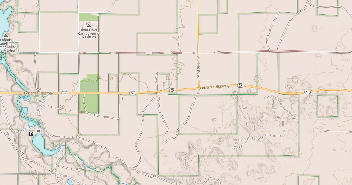 Map preview of Manistee Smt Spur1 Dnr6