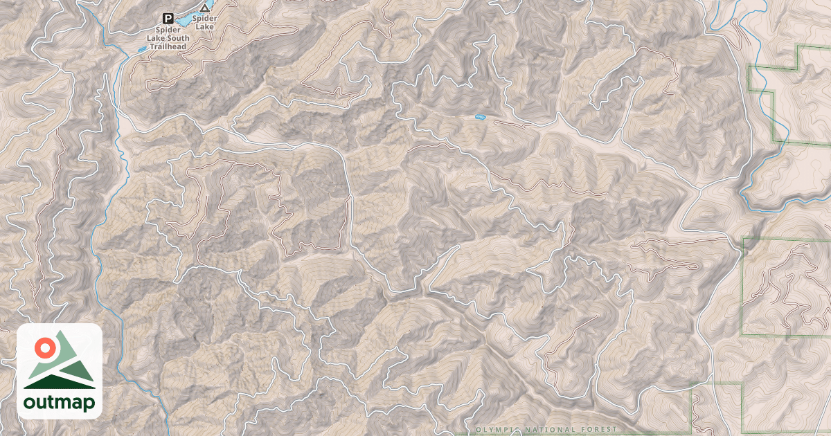 Map of VANCE CREEK LOOP