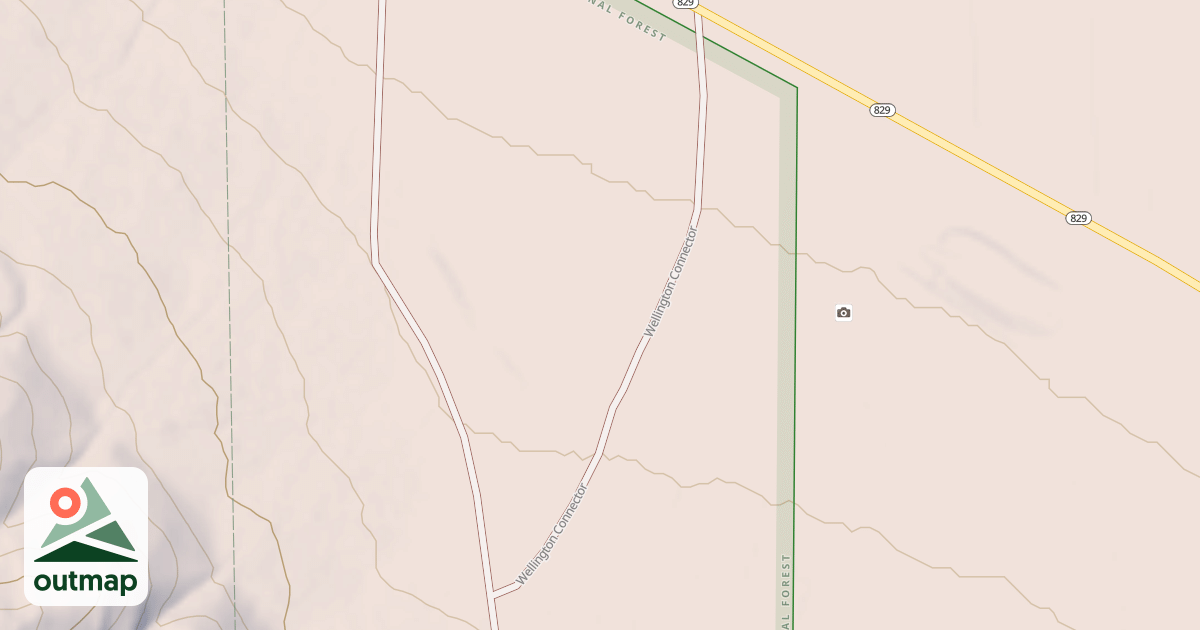 Map of WELLINGTON CONNECTOR