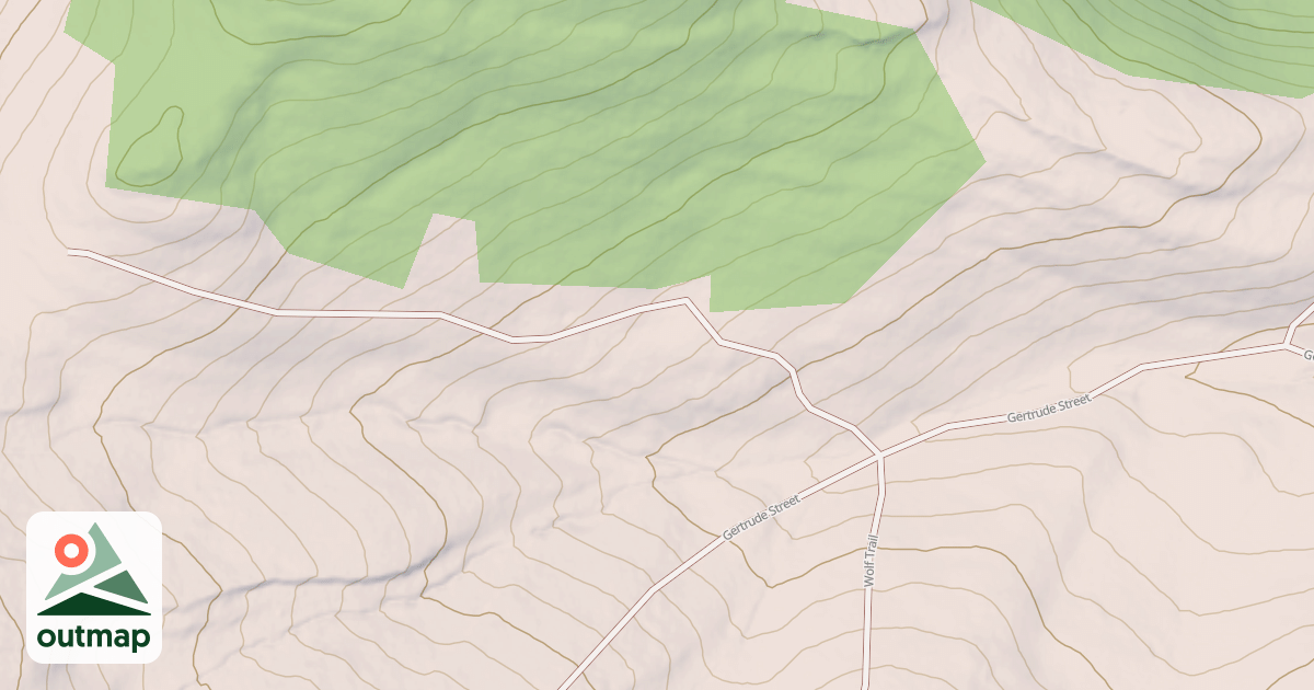 Map of COLD SPRINGS 4 WD