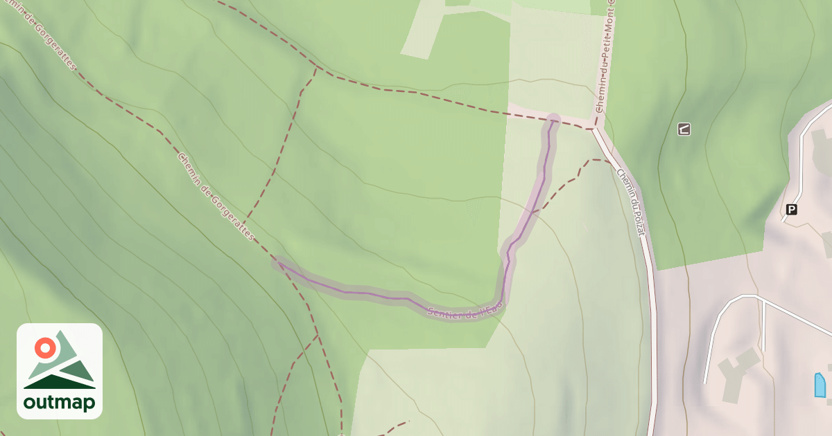 Map of Sentier de l'Eau