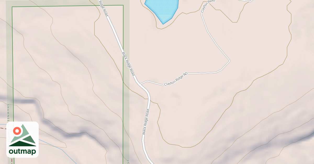 Map of CLAYTON RIDGE