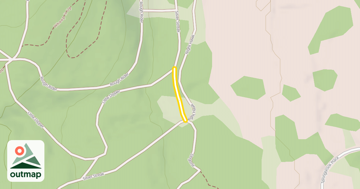 Map of Silver Streak