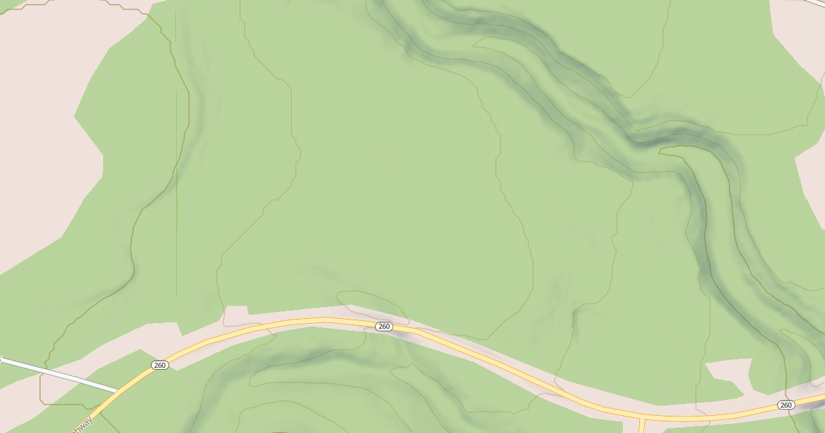 Map preview of USFS National Forest System Roads {0D5AE983-F486-4175-B6A5-3B439AE7EDD2}