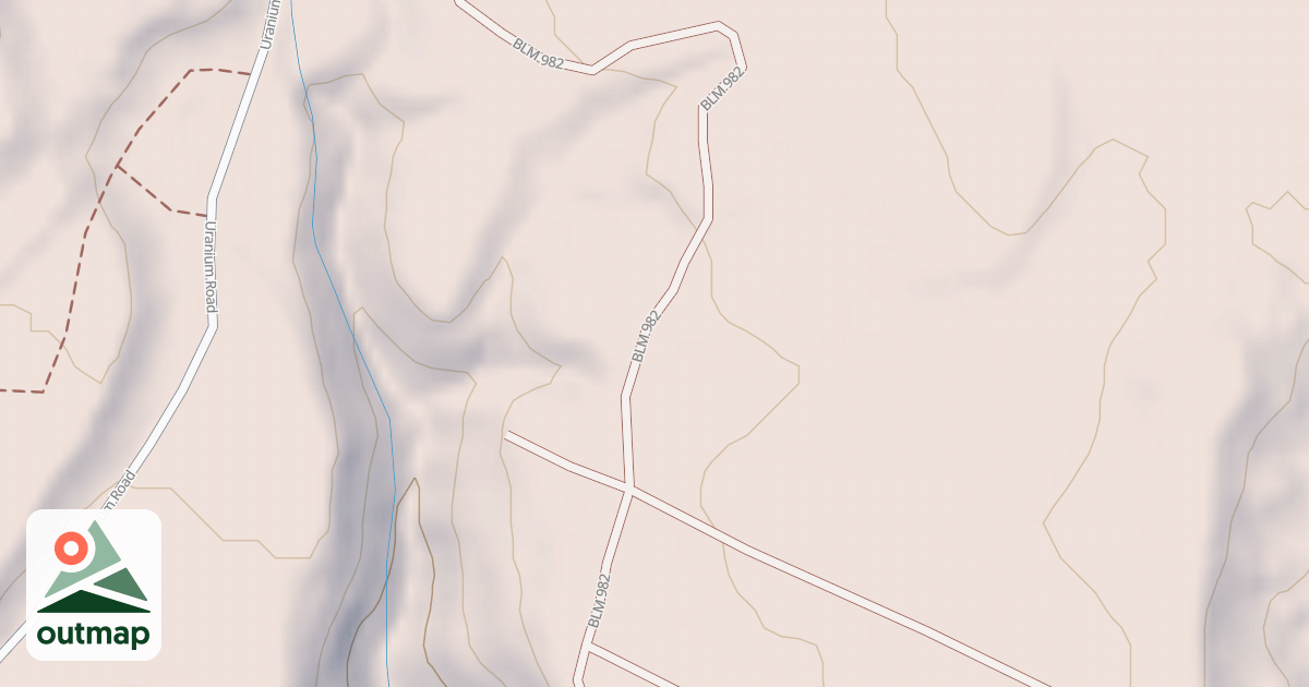 Map of BLM National GTLF Public Motorized Roads 9b8ca288-063c-473e-90b1-9a1186c39660