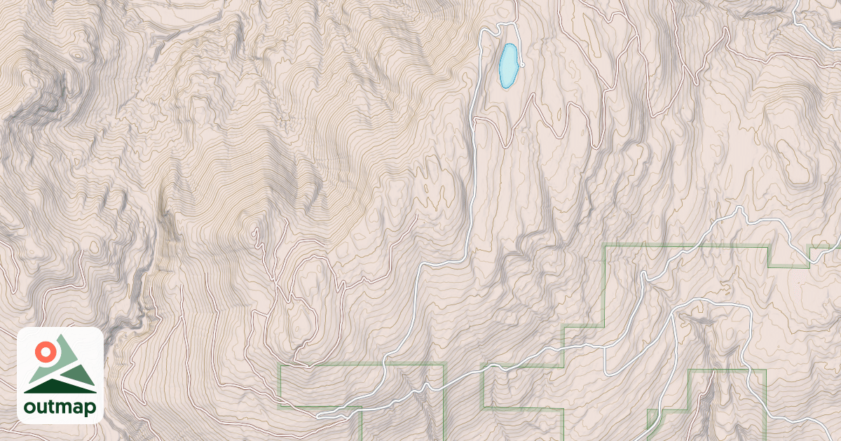 Map of DAVIS LAKE CAMPGROUND