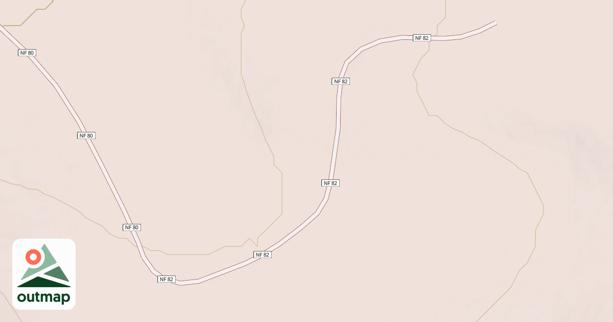 Map of USFS Motor Vehicle Use Map Roads {31D1A6C6-EA36-4FC0-8219-BDF6D99DEFCC}