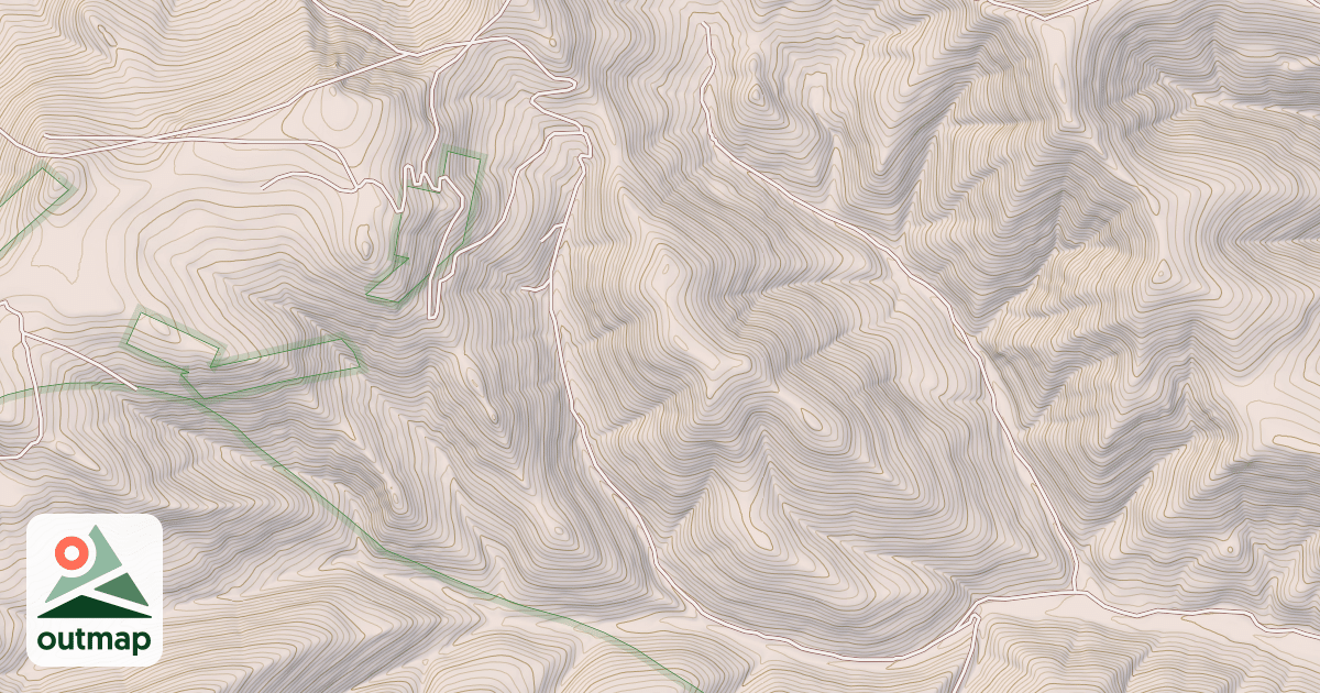 Map of YOGO CREEK